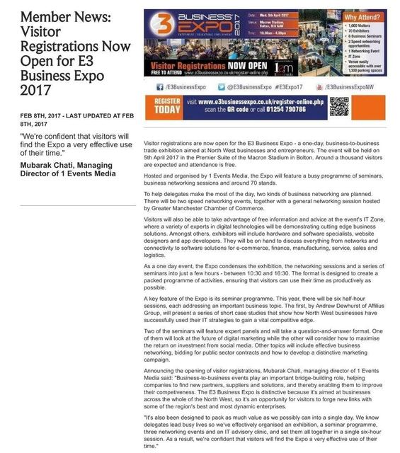 Y2017 Press Coverage