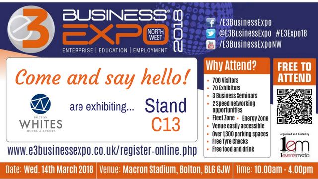 Bolton White - Join Us - E3 Expo Twitter and Facebook
