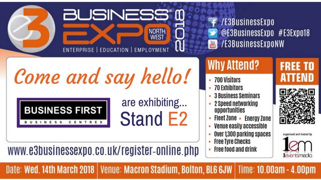 Business First - Join Us - E3 Expo Twitter and Facebook