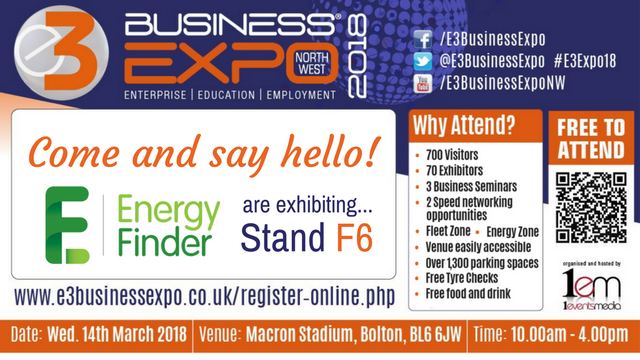 Energy Finder - Join Us - E3 Expo Twitter and Facebook