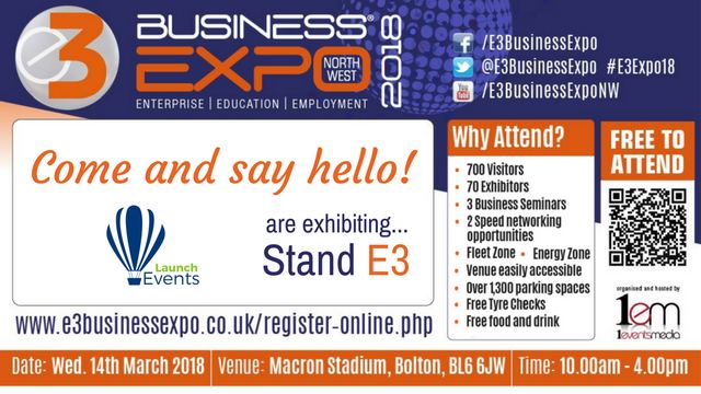 LaunchEventsNW-Join Us - E3 Expo Twitter and Facebook
