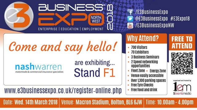 Nash Warren - Join Us - E3 Expo Twitter and Facebook