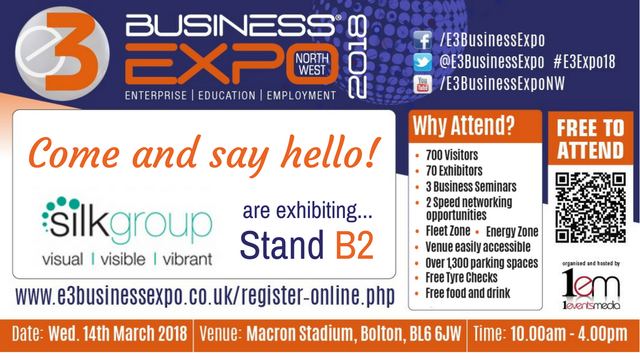 Silk Group - Join Us - E3 Expo Twitter and Facebook